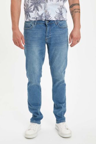 Pedro Slim Fit Normal Bel Dar Paça Jean Pantolon