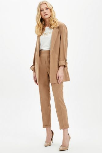 Jogger Standart Fit Dokuma Pantolon