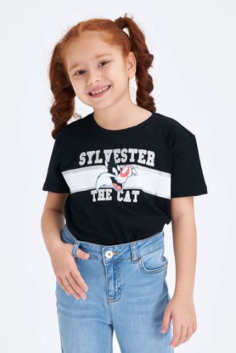 Kız Çocuk Looney Tunes Lisanslı Tişört