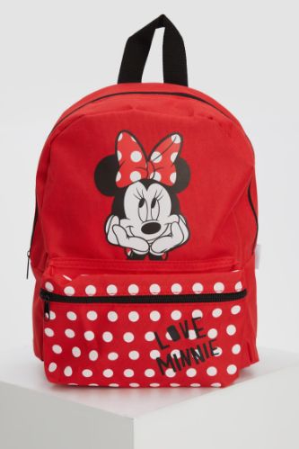 Kız Çocuk Minnie Mouse Lisanslı Sırt Çantası