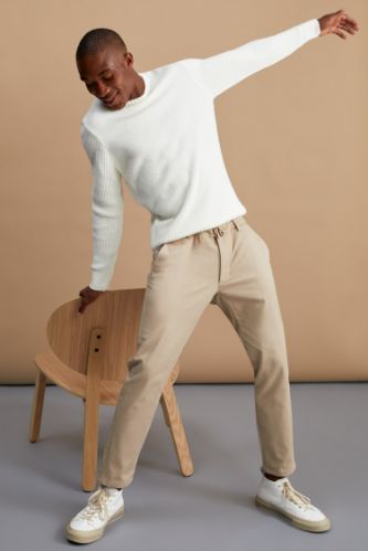 Regular Fit Bisiklet Yaka Triko Kazak