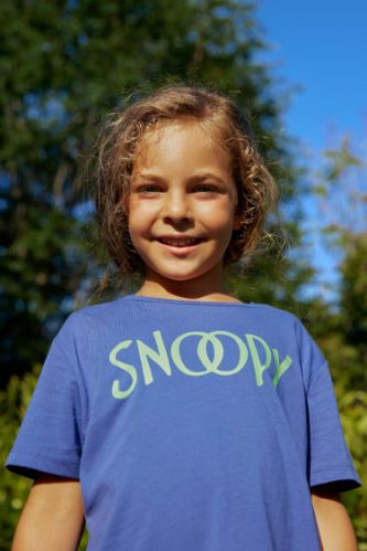 Kız Çocuk Snoopy Lisanslı Tişört