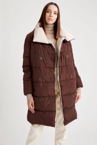 Regular Fit Şal Yaka Parka