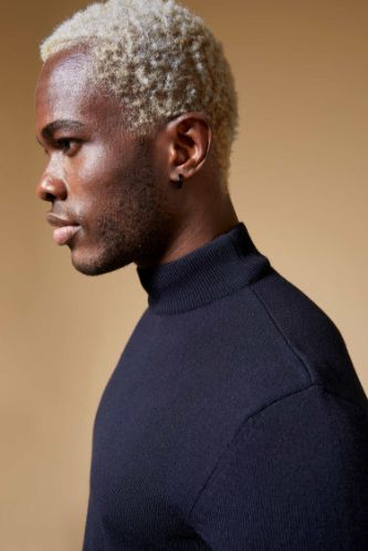 Slim Fit Balıkçı Yaka Triko Kazak