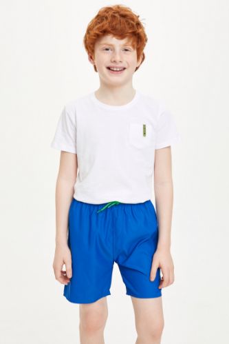 Erkek Çocuk Regular Fit Deniz Şortu