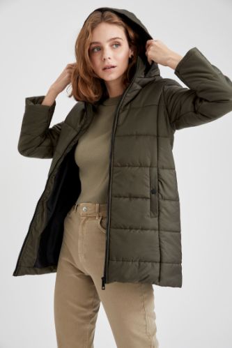 Kapüşonlu Regular Fit Parka