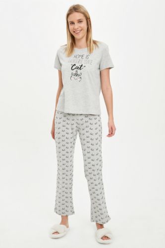 Baskılı Pijama Takımı