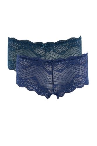 2'li Dantelli Boxer