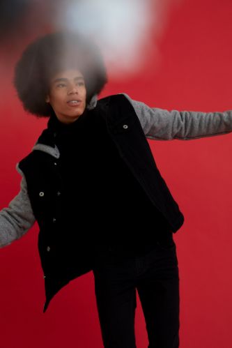 Slim Fit Kapüşonlu İçi Yumuşak Tüylü Mevsimlik İnce JeanMont