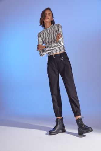 Jogger Cepli Fit Dokuma Pantolon