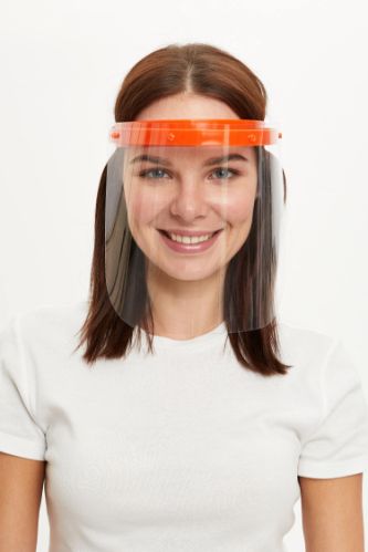 Kadın Yüz Koruyucu Siperlik Maske