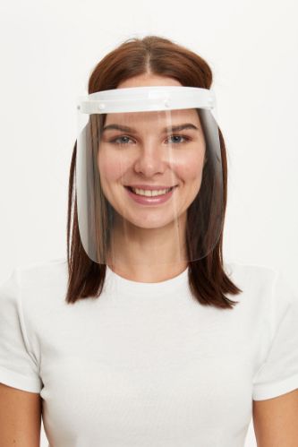 Kadın Yüz Koruyucu Siperlik Maske
