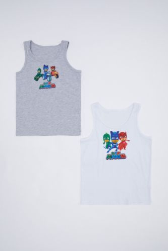 Erkek Çocuk Pijama Masks Lisanslı Atlet 2'li