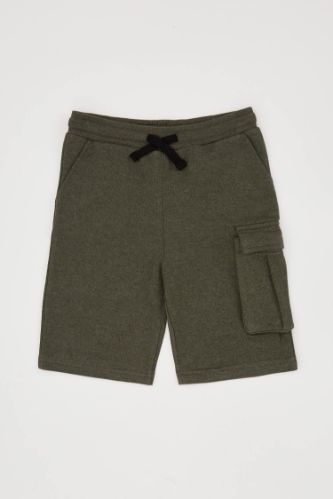 Erkek Çocuk Bermuda Relax Fit Kargo Şort