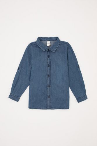 Unisex Jean Gömlek