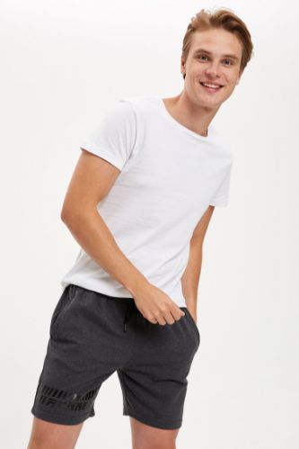 Bağcıklı Slim Fit Spor Şort