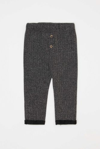 Erkek Bebek Relax Fit Yılbaşı Temalı Pantolon