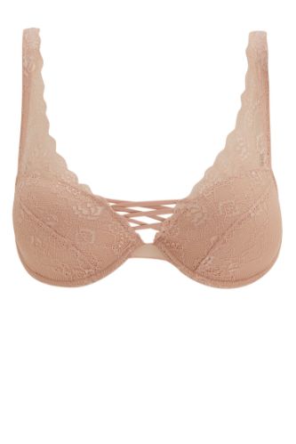 Dantelli Yarım Dolgulu Bralet
