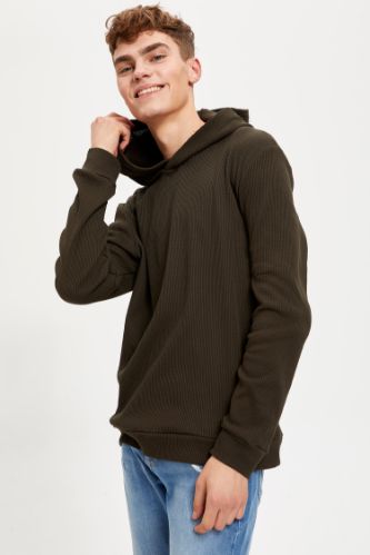 Slim Fit Uzun Kollu Tişört
