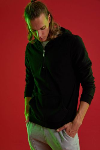 Defacto Fit Slim Fit Uzun Kollu Sweatshirt