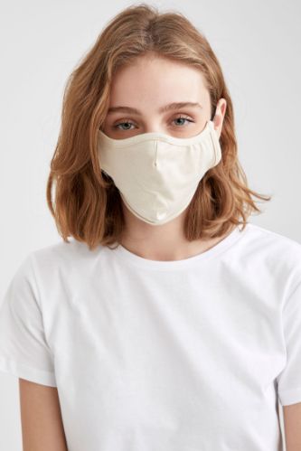 Yazı Baskılı Yıkanabilir Maske
