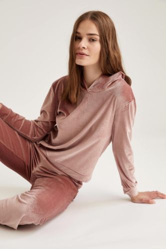 Kadife Relax Fit Sweatshirt