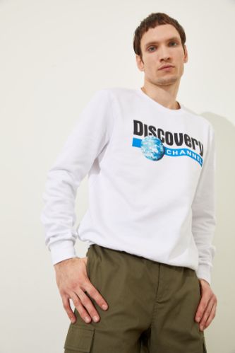 Discovery Lisanslı Sweatshirt