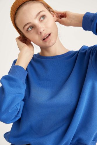 Regular Fit Uzun Kollu Sweatshirt