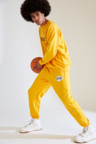 NBA Lisanslı Unisex Oversize Fit Jogger Eşofman Altı