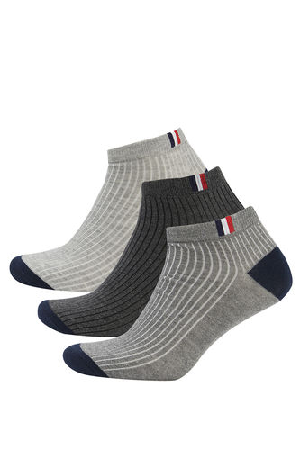 Men's Cotton 3 Pack Short Socks