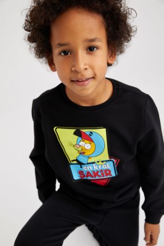 Erkek Çocuk Kral Şakir Lisanslı Sweatshirt