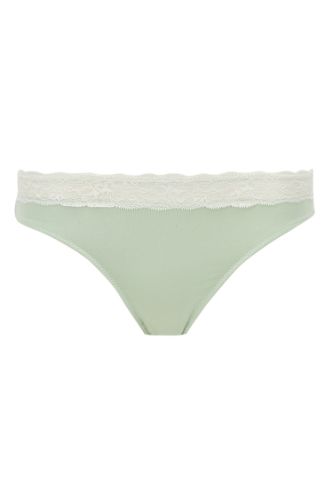 Dantel Detaylı Basic Bikini Külot