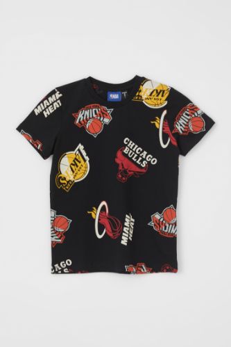 Erkek Çocuk NBA Lisanslı Kısa kollu Tişört