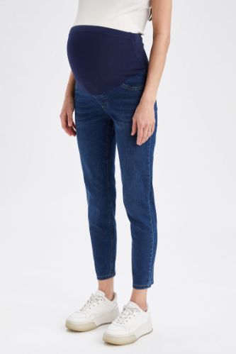 Boyfriend Yüksek Bel Jean Hamile Pantolonu