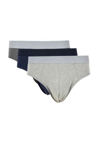 Esnek Kumaş Standart Kalıp 3'lü Slip