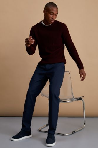 Regular Fit Basic Chino Pantolon