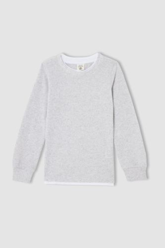 Erkek Çocuk Regular Fit Uzun Kollu Tişört