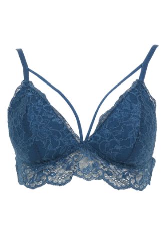 Dantelli İp Detaylı Ayarlanabilir Triangle Bralet