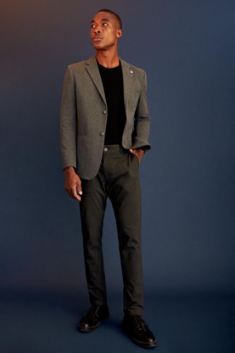 Jogger Fit Normal Bel Dar Paça Chino Pantolon