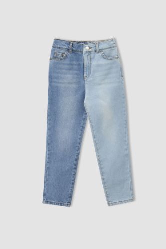 Kız Çocuk Mom Fit Jean Pantolon