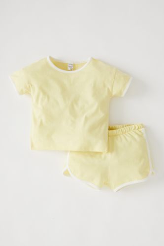 Unisex Kısa Kollu Tişört Ve Şort Takımı
