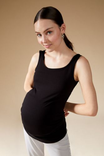 Slim Fit Basic Hamile Emzirme Atleti
