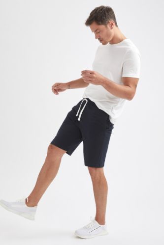 Slim Fit Basic Şort