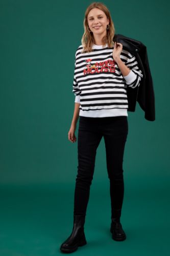 Hamile Skinny Fit Yüksek Bel Jean Pantolon