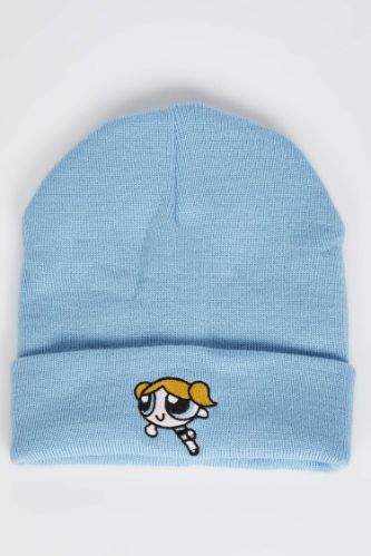 Kadın Powerpuff Girls Lisanslı Triko Bere