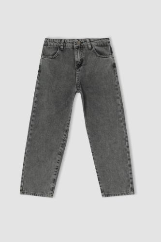 Kız Çocuk Mom Fit Jean Pantolon