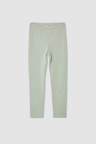 Kız Çocuk Regular Fit Basic Uzun Tayt