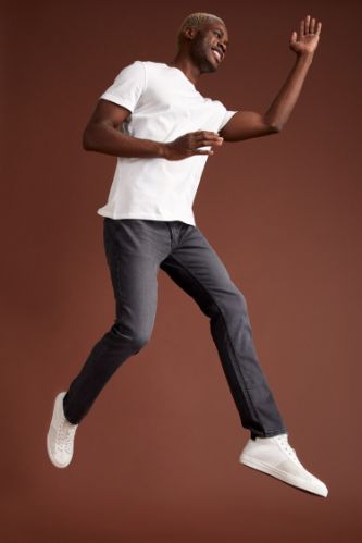 Pedro Slim Fit Normal Bel Dar Paça Jean Pantolon