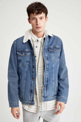 Slim Fit Jean Ceket