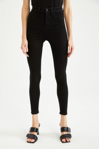Super Skinny Fit Yıkamalı Jean Pantolon